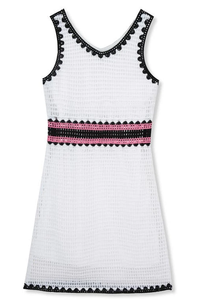 Truce Kids' Colorblock Crochet Dress at Nordstrom,