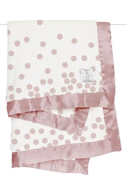 Little Giraffe Luxe Soda Baby Blanket in Dusty Pink at Nordstrom