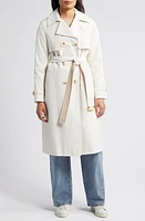 Sam Edelman Corduroy Contrast Trench Coat at Nordstrom,