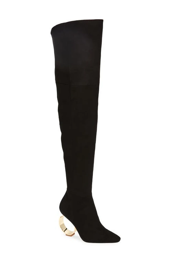 Cult Gaia Bella Over the Knee Boot Black at Nordstrom,