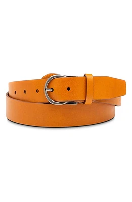 Bosca Sarno Leather Belt Saddle at Nordstrom,