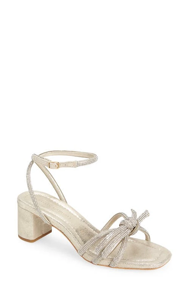 Loeffler Randall Mikel Bow Sandal Cappuccino at Nordstrom,