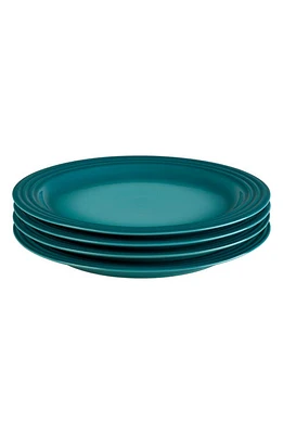 Le Creuset Set of 4 10 1/2-Inch Dinner Plates in Caribbean at Nordstrom