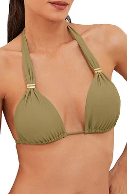 ViX Swimwear Bia Tube Bikini Top Olive at Nordstrom,