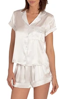 Bloom by Jonquil Bride/Bridesmaid/Mrs Satin Short Pajamas at Nordstrom,