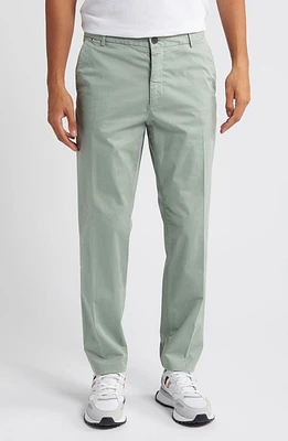 BOSS Kane Cotton Blend Chinos Light Green at Nordstrom,