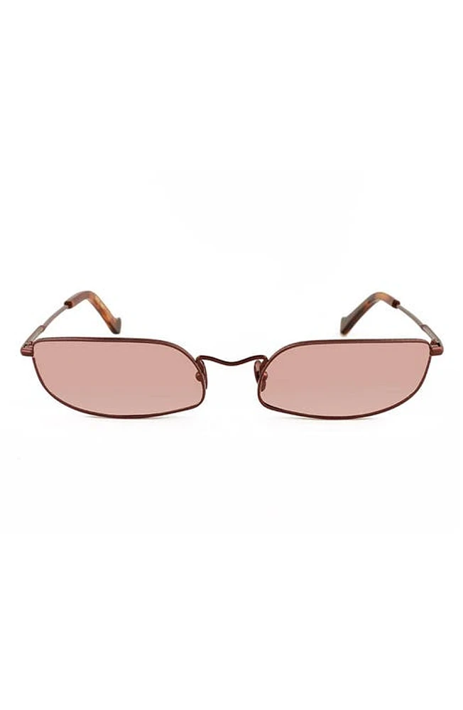 Grey Ant Fait 62mm Rectangle Sunglasses in Bronze/Tan at Nordstrom