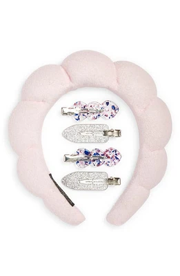 Capelli New York Kids' Assorted Set of 5 Hair Accessories in Pink Combo at Nordstrom