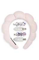 Capelli New York Kids' Assorted Set of 5 Hair Accessories in Pink Combo at Nordstrom