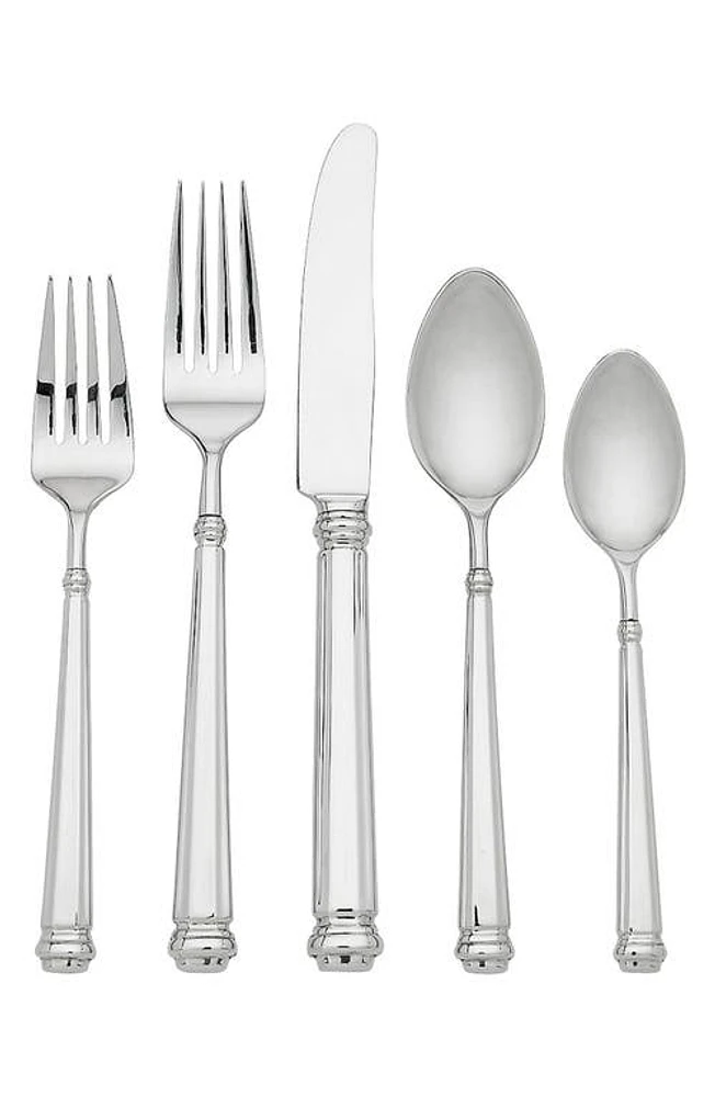 Kate Spade New York abington square 5-piece flatware place setting in Stainless Steel at Nordstrom