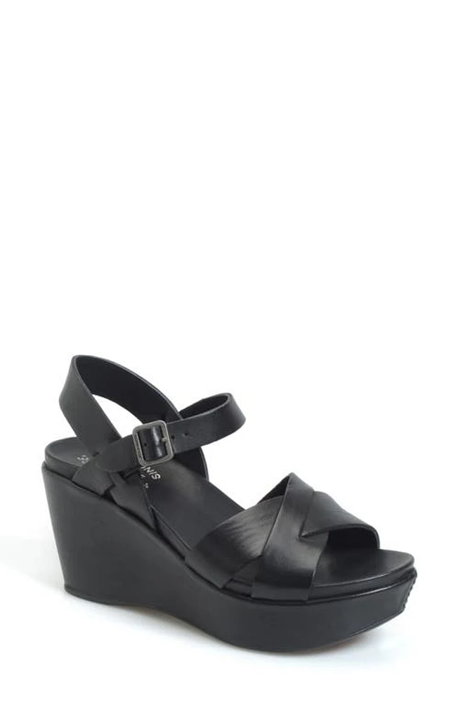 Kork-Ease 'Ava 2.0' Platform Wedge Sandal Black at Nordstrom,