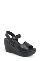 Kork-Ease 'Ava 2.0' Platform Wedge Sandal Black at Nordstrom,