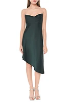 WAYF Pick Me Up Satin Slipdress Emerald at Nordstrom,