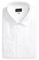 ZEGNA Men's Paul 100 Fili Button-Up Shirt White at Nordstrom,