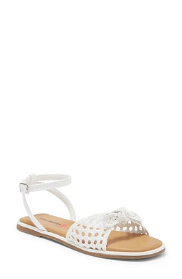 Steve Madden Kids' JMeris Ankle Strap Sandal White at Nordstrom, M