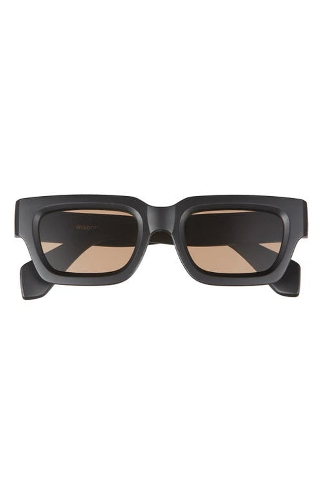 Wisdom Frame 14 Square Sunglasses in Matte at Nordstrom