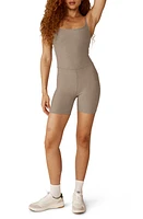 Beyond Yoga Keep Pace Space Dye Bike Romper at Nordstrom,