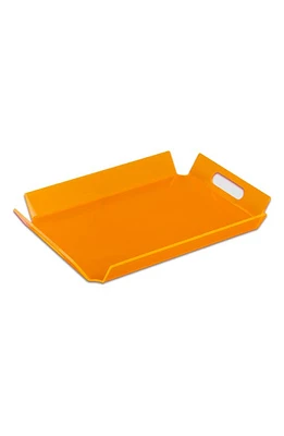 Bey-Berk Dezi Acrylic Serving Tray in Orange at Nordstrom