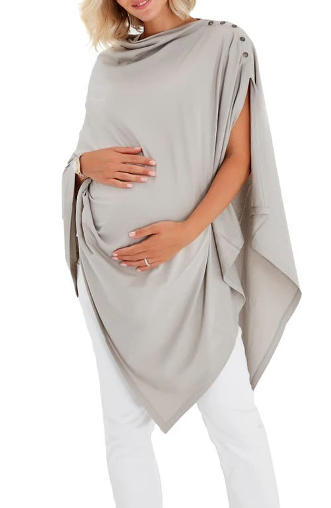 Accouchée Maternity/Nursing Shawl in Light Grey at Nordstrom