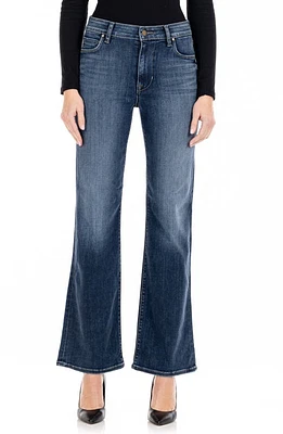 Fidelity Denim Katie High Waist Flare Leg Jeans in St. Tropez at Nordstrom, Size 26