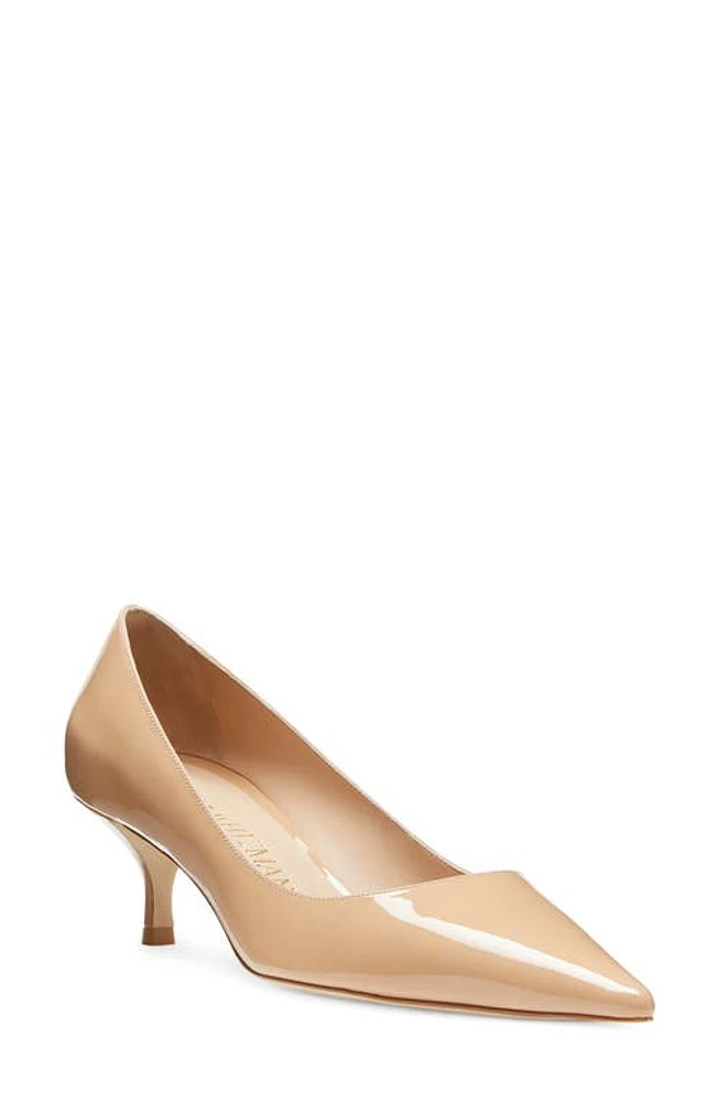 Stuart Weitzman Kitten Heel Pump Adobe at Nordstrom,