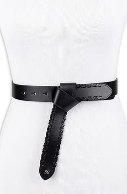 Sam Edelman Faux Tie Belt Black at Nordstrom,