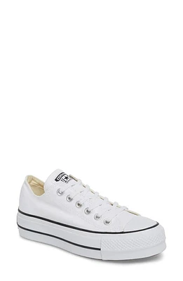 Converse Chuck Taylor All Star Platform Sneaker Black/White/White at Nordstrom