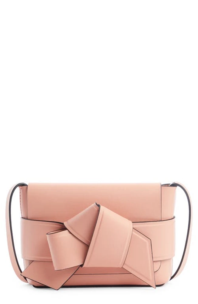 Acne Studios Musubi Bow Detail Crossbody Bag in Salmon Pink at Nordstrom