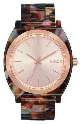 Nixon The Time Teller Acetate Bracelet Watch