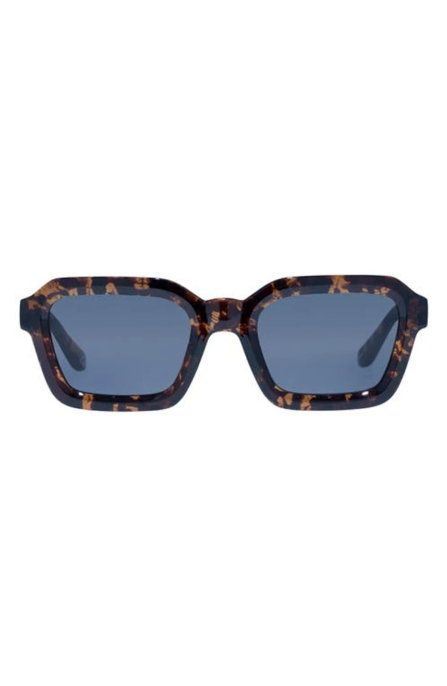 Le Specs Impossible 51mm Square Sunglasses in Tokyo Tort at Nordstrom