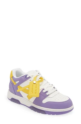 Off-White Out of Office Sneaker Purple Yellow at Nordstrom,