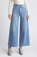 rag & bone Flexi Sofie Raw Hem High Waist Wide Leg Jeans Monterosso at Nordstrom,