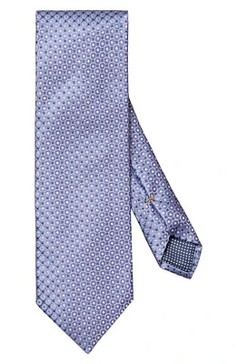 Eton Circle Medallion Silk Tie in Light Pastel Purple at Nordstrom