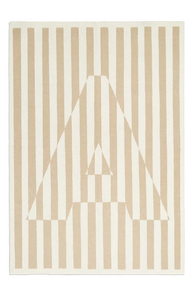 BaubleBar Read Between the Lines Throw Blanket in Neutral-O at Nordstrom