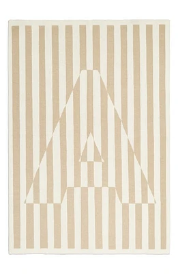 BaubleBar Read Between the Lines Throw Blanket in Neutral-O at Nordstrom