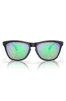 Oakley Frogskins 54mm Prizm Rectangular Sunglasses in Matte Black at Nordstrom