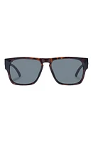 Le Specs Transmission 56mm D-Frame Sunglasses in Tort at Nordstrom