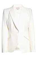 Alexander McQueen Leaf Crepe Jacket at Nordstrom, Us