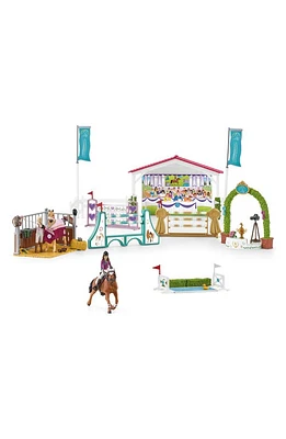 Schleich Friendship Horse Tournament 36-Piece Playset in Multi at Nordstrom