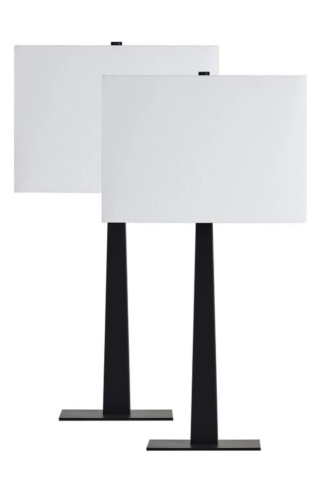 Renwil Candace Set of 2 Table Lamps in Matte Black at Nordstrom