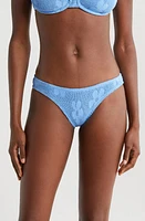 bond-eye Christy Bikini Bottoms in Cornflower Floral at Nordstrom