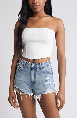 PacSun LA Hearts Bridgette Corset Sweater Tube Top at Nordstrom,