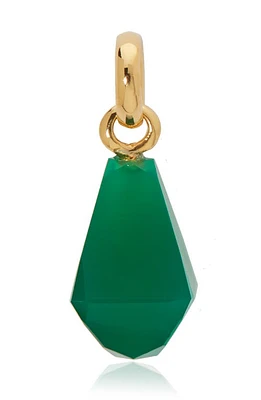 Monica Vinader Geometric Stone Pendant Charm in Yellow Gold at Nordstrom