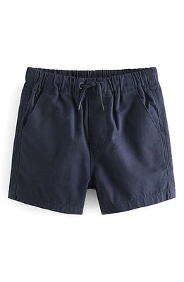 NEXT Kids' Cotton Drawstring Shorts Blue at Nordstrom,