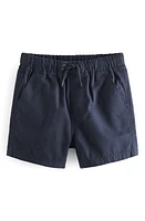 NEXT Kids' Cotton Drawstring Shorts Blue at Nordstrom,