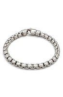 Degs & Sal Men's Silver Round Box Chain Bracelet at Nordstrom