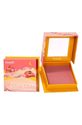 Benefit Cosmetics WANDERful World Silky Soft Powder Blush in Pompom at Nordstrom, Size 0.2 Oz