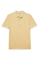 Lacoste Regular Fit Solid Cotton Polo Shirt Eco at