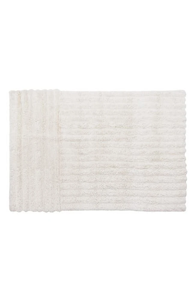 Lorena Canals Dunes Woolable Washable Wool Rug in Light Grey Tones at Nordstrom