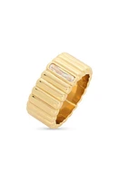 MIRANDA FRYE Lisa Cubic Zirconia Baguette Ring in Gold at Nordstrom